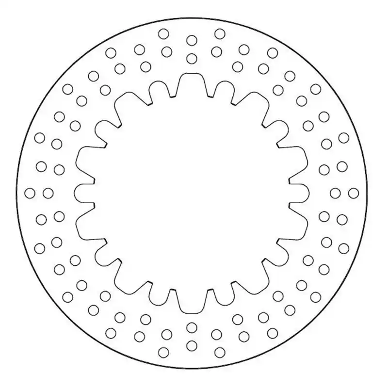 Disque de frein fixe pour BMW série R - HOMOLOGUE TÜV - Ø260x158x145 NbTrou10xØ13.8 Alacsony ár