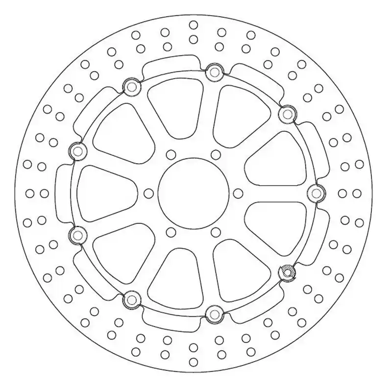 Disque de Frein Flottant YAMAHA - Homologué TÜV Nézd meg most