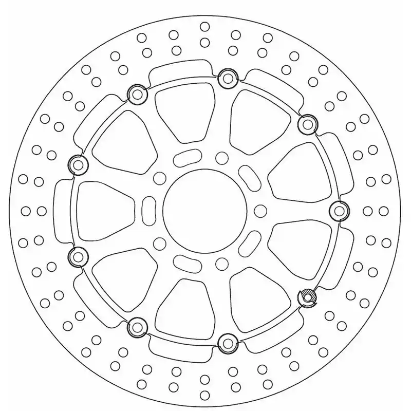 Disque de Frein Flottant SUZUKI - Homologué TÜV Legkelendőbb