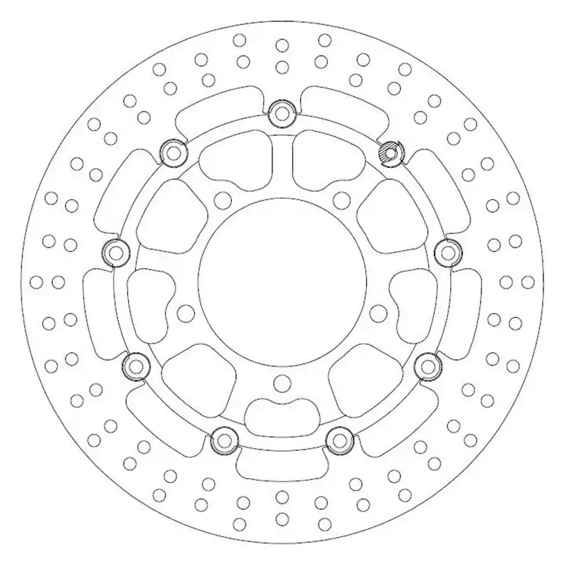 Disque de Frein Flottant SUZUKI - Homologué TÜV Népszerű