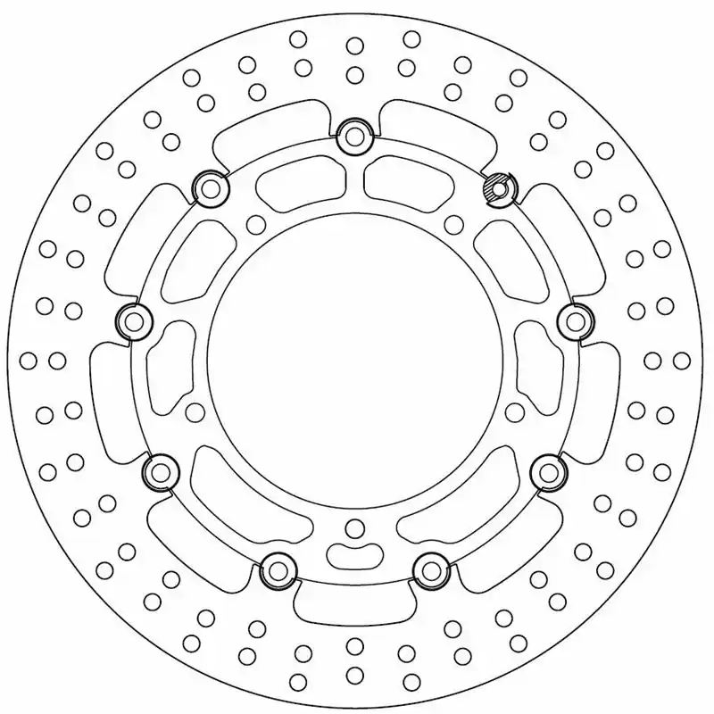 Disque de Frein Flottant YAMAHA - Homologué TÜV Szuper akció