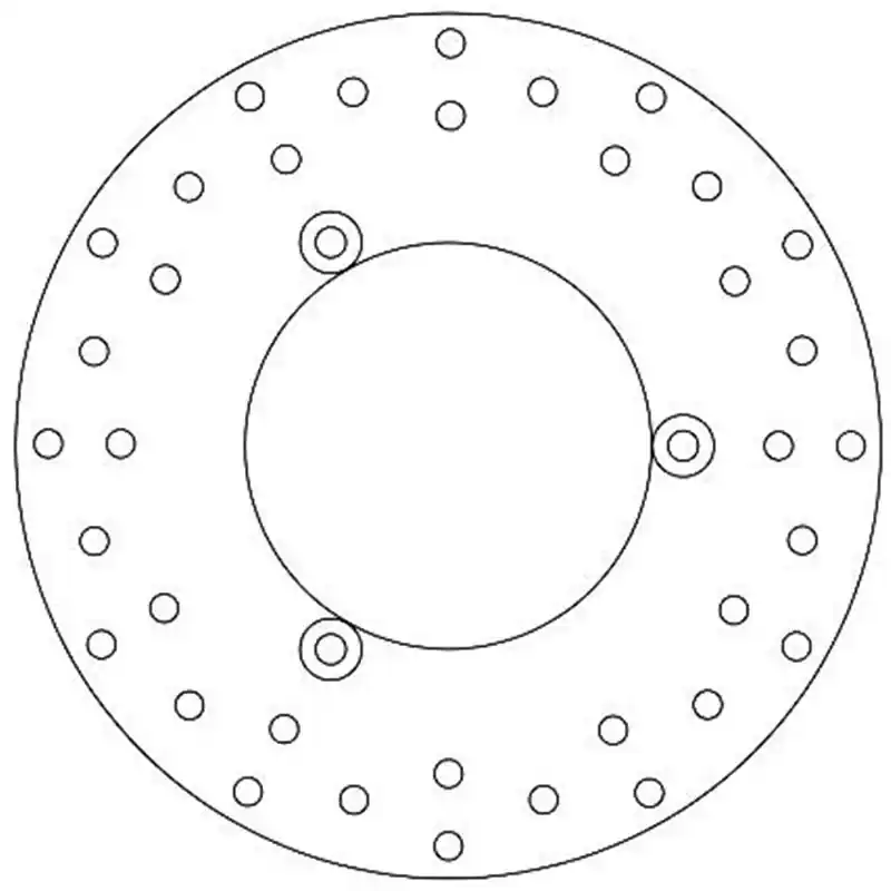 Disque de Frein Fixe YAMAHA - Homologué TÜV Expressz kézbesítés