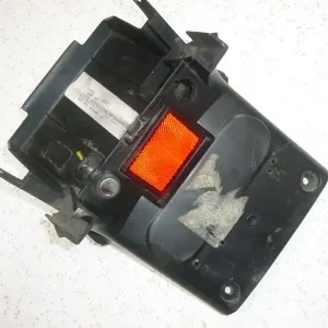 Végkiárusítás Garde boue arrière support de plaque Honda NTV 650 (RC33)