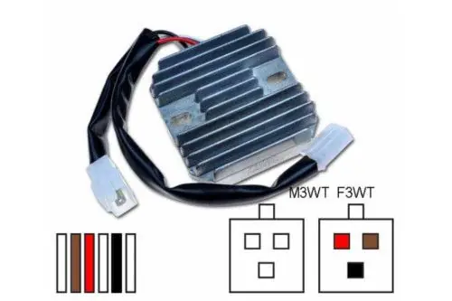 Régulateur RR27 pour Yamaha 125 DTLC, TZR et SR Nézd meg most