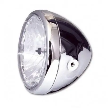 Phare avant rond vintage chrome adaptable neuf Ajánlat