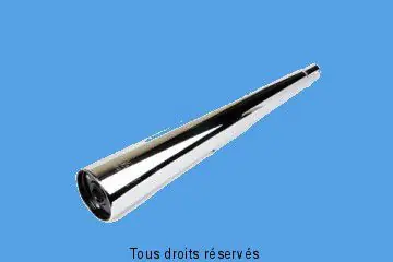 Gyors kiszállítás Silencieux universel Marving M18 Non Homologué Ø40-43-45 Chromé