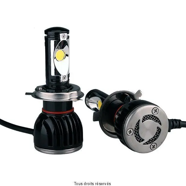 Projecteur H4 LED + ballast Code et Code/Phare 30w - 2200/2600 Lumens Expressz szállítás