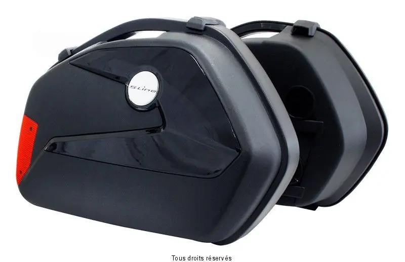 Paire de Valises Latérales 22L Dim 48x22x35cm Bestseller