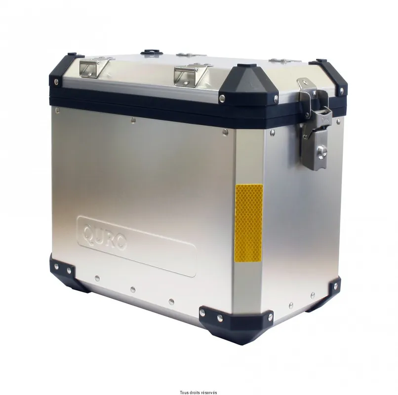 Valise Latérale Enduro 45L Alu Dim 45x27.5x40.5cm + fixation 6.2Kg - Livrée sans platine Prémium