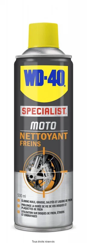 WD-40 Nettoy.Freins 500ml*12 Vendu à l‘ unité Biztonságos fizetés