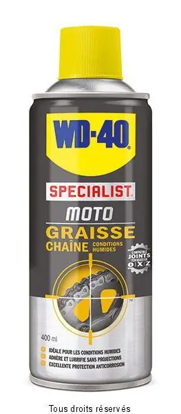 Azonnal elérhető WD-40 Graisse Chaine 400ml *12 Vendu à l‘ unité