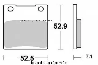 Plaquette Sifam Métal Fritté Ne maradj le
