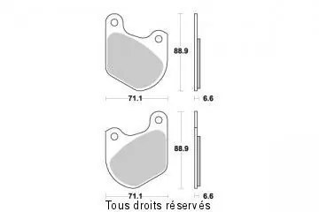 Árengedmény Plaquette Sifam Métal Fritté