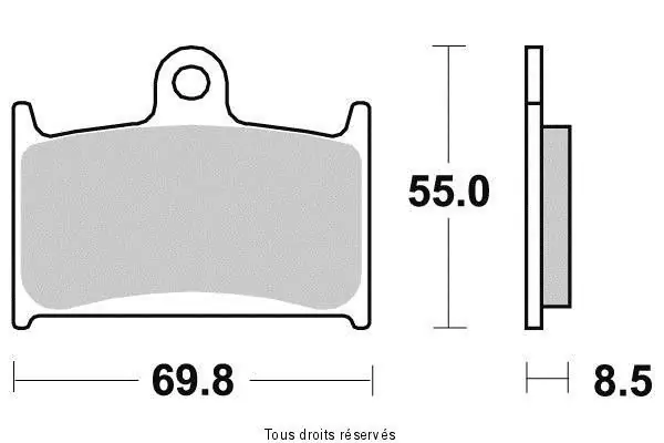 Ne maradj le Plaquette Sifam Métal Fritté