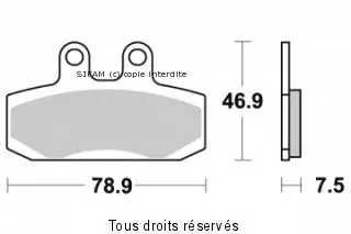 Plaquette Sifam Métal Fritté Azonnal elérhető