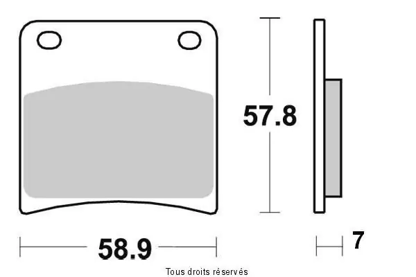 Plaquette Sifam Métal Fritté Utolsó esély