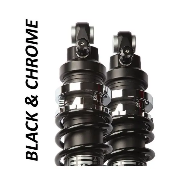 Paire d‘amortisseurs NEUFS Black & Chrome Triumph 900 Speed Master 05 - 16 Legkelendőbb