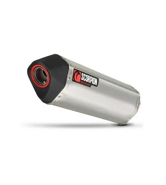 Silencieux Scorpion Serket Droit inox brossé, position haute Triumph 1050 Speed Triple R, S 2016-2017 Olcsó