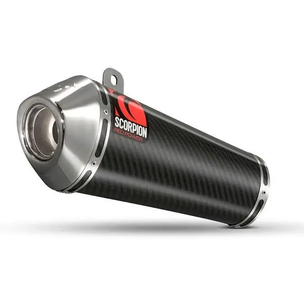 Azonnal elérhető Silencieux Scorpion Power Cone Ovale Carbone et casquette inox Honda CB 1000 R 2008-2015