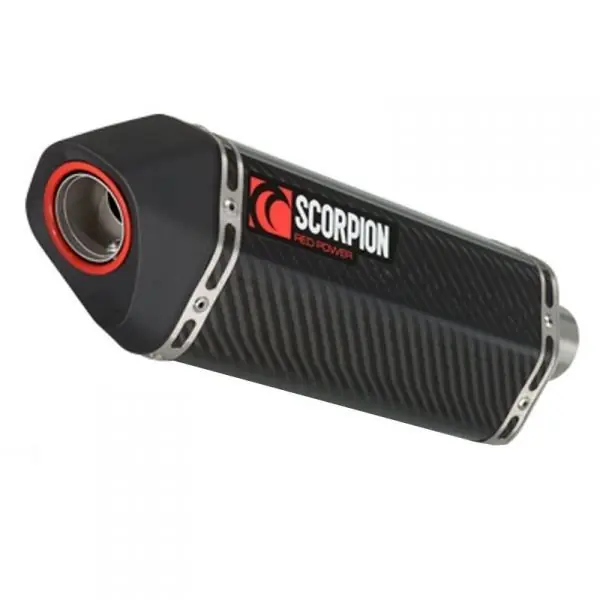 Exkluzív ajánlat Silencieux Scorpion Serket Droit Carbone Kawasaki Z1000 2007-2009