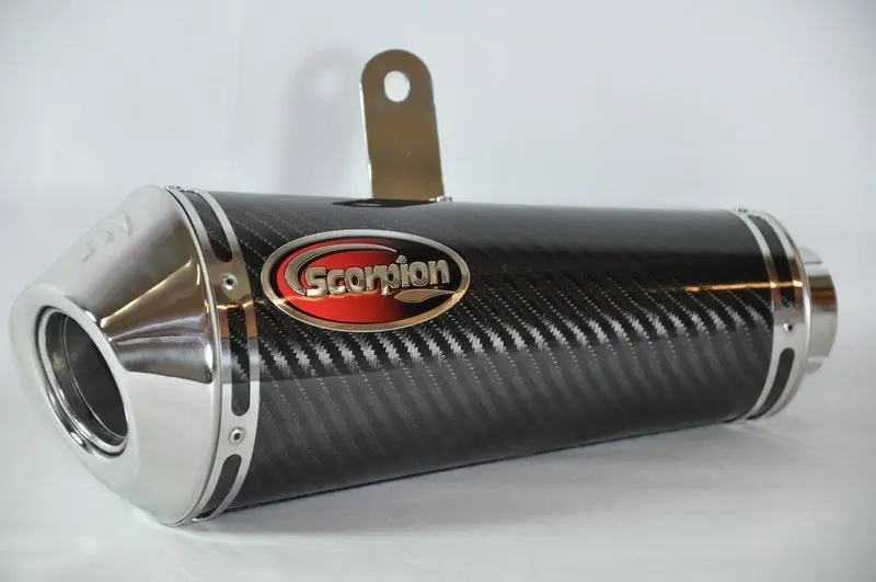 Silencieux Scorpion Power Cone Ovale Carbone Kawasaki Ninja ZX-10R 2008-2010 Különleges ajánlat