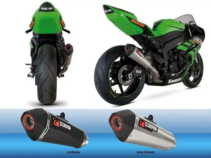 Silencieux Scorpion Serket Conique Carbone Kawasaki Ninja ZX-6R 2009-2012 Akciós ár
