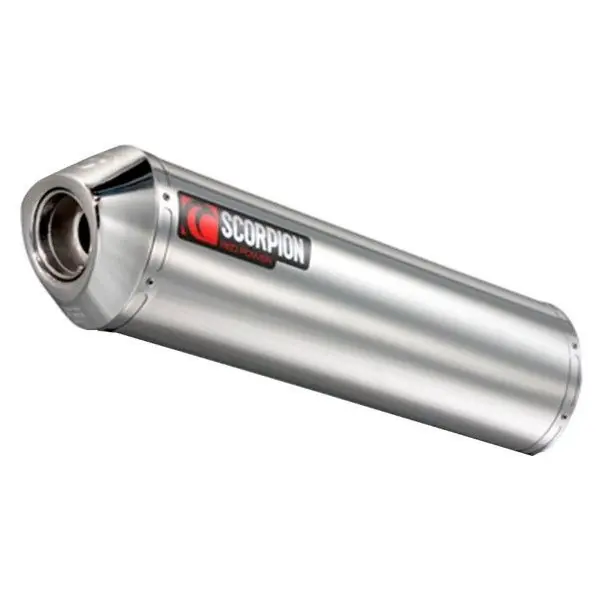 Gyors szállítás Silencieux Scorpion Factory Rond acier inox et casquette inox Suzuki SV 1000 N/S 2003-2007