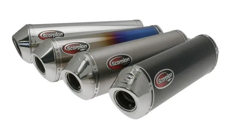 Silencieux Scorpion Factory Rond acier inox et casquette inox Yamaha XJR 1300 1999-2002 Népszerű