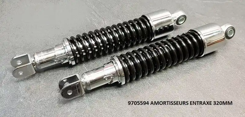 Amortisseurs NEUFS EMGO Yamaha 125, 200, 400 RD (entraxe 320 mm) Bestseller